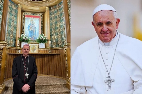 arcybiskup wojda i papież Franciszek